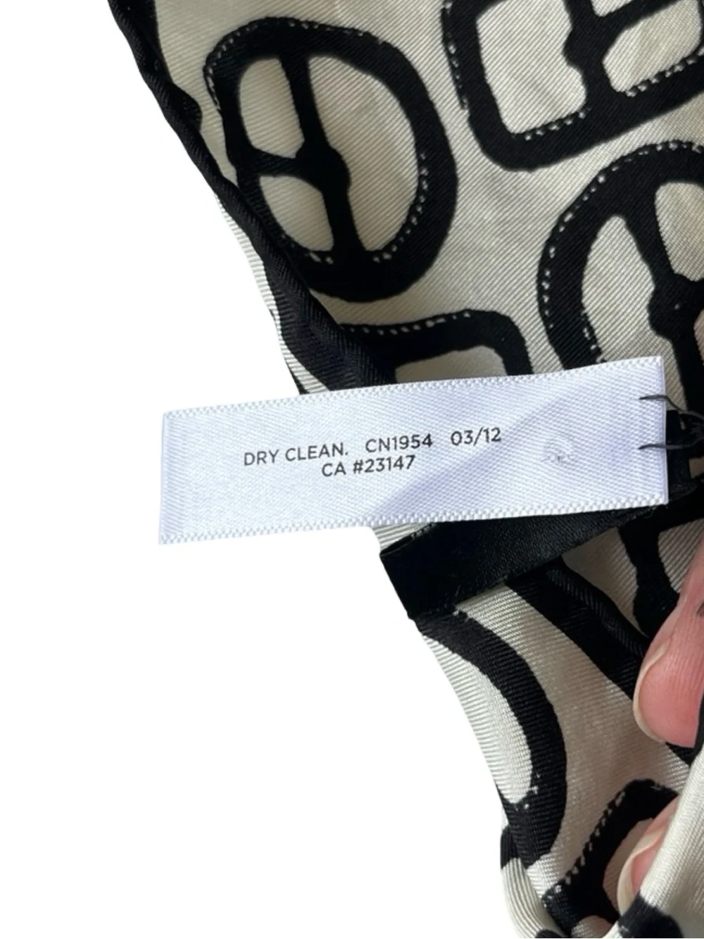 Talbots square silk